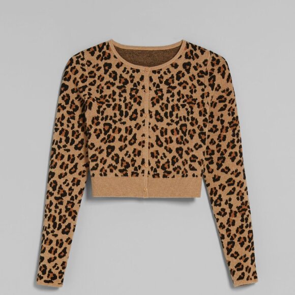 Bershka Leopard Cardigan - Picture 5 of 6